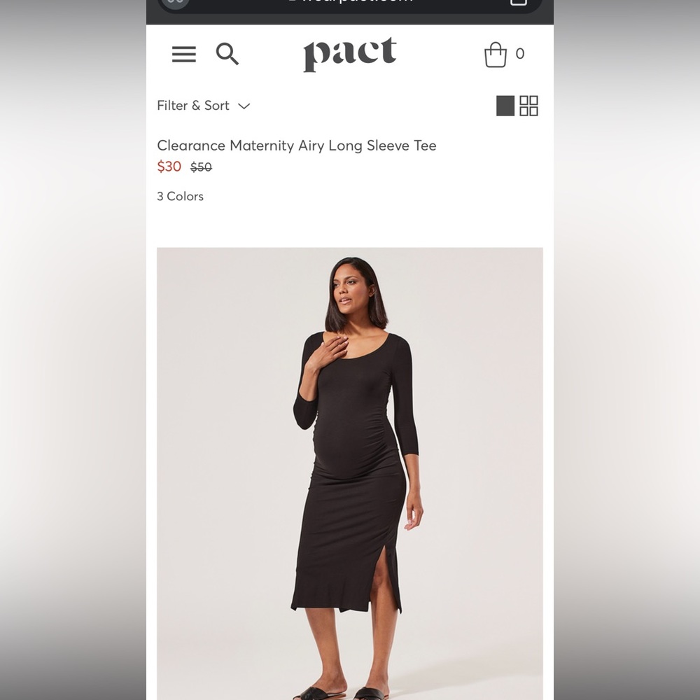 Nwt maternity dress size small